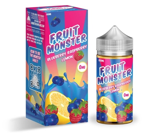 [Q-2025-01] FRUIT MONSTER 100ML (3mg, Blueberry Raspberry Lemon)