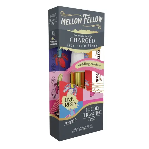 [T-1183-04] MELLOW FELLOW LIVE RESIN 2ML CARTRIDGE (Wedding Crasher)