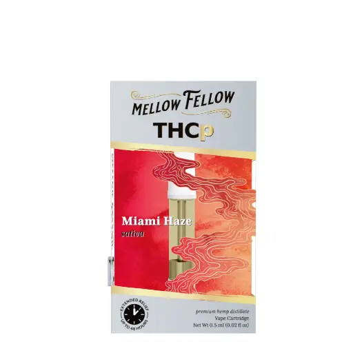 [T-1177-05] MELLOW FELLOW CARTRIDGE 0.5G THC-P (Miami Heat Sativa)