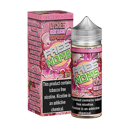 [Q-2927-04] NOM FREENOM 120ML (6mg, Lychee Cherry Blossom Raspberry)