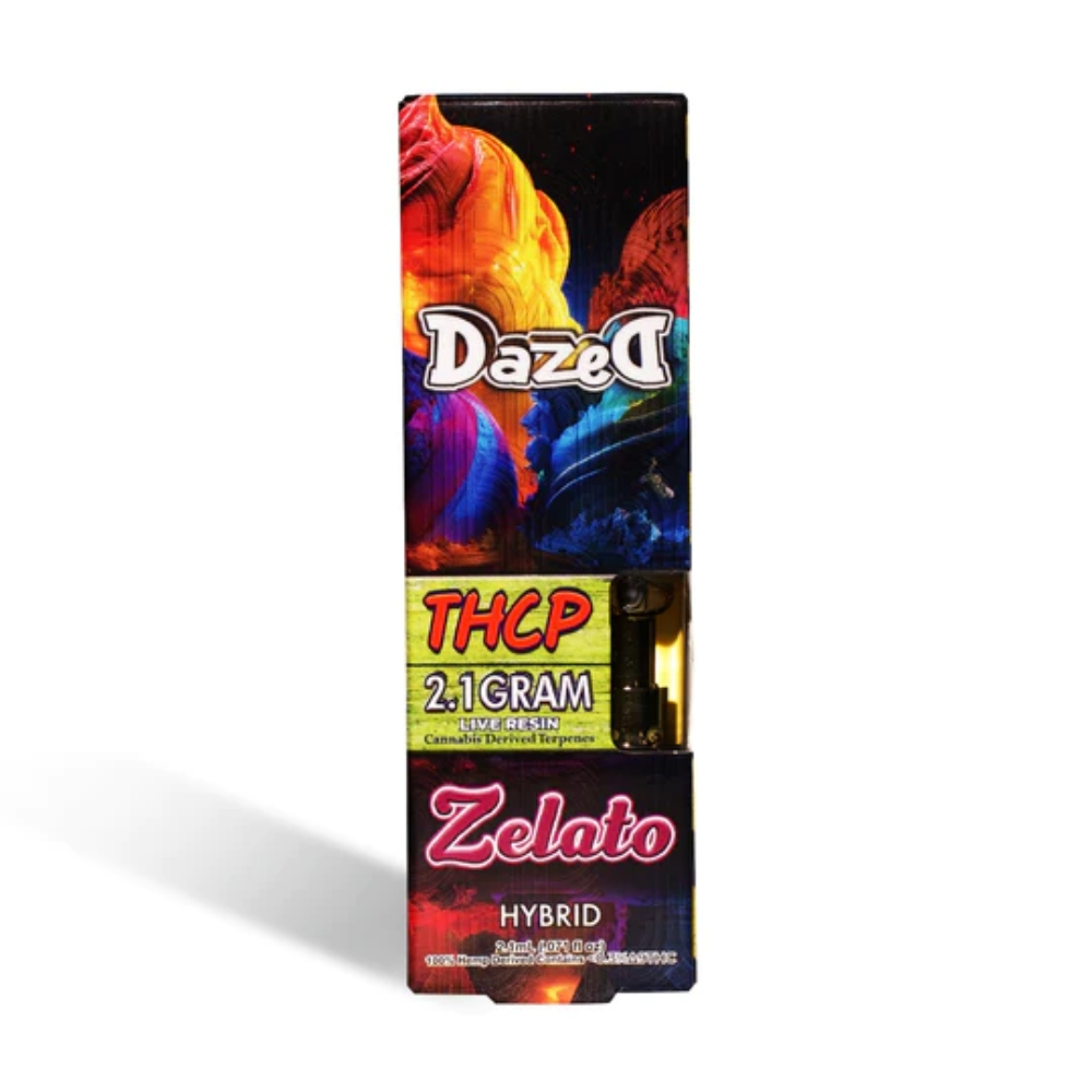 [Q-4349-03] DAZED THCP 2.1G CART 5PK A BOX (Zelato)