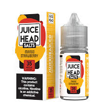 [Q-2672-07] JUICE HEAD SALT 30ML (35MG, Mango Strawberry)