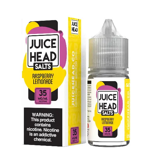 [Q-2672-21] JUICE HEAD SALT 30ML (25mg, Raspberry Lemonade)