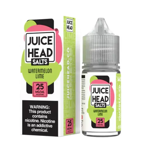 [Q-2672-09] JUICE HEAD SALT 30ML (25mg, Watermelon Lime)
