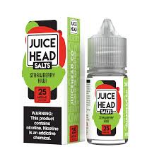 [Q-2672-12] JUICE HEAD SALT 30ML (50mg, Strawberry Kiwi)