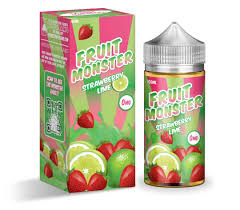 [Q-2025-10] FRUIT MONSTER 100ML (3mg, Strawberry Lime)
