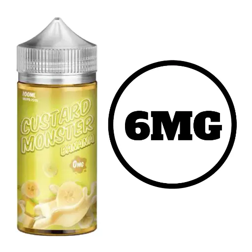 [Q-1670-09] CUSTARD MONSTER 100 (6mg, Banana)