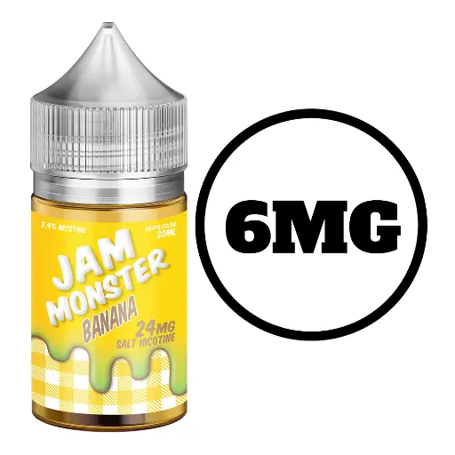 [Q-2649-04] JAM MONSTER 100ML (6mg, Banana)