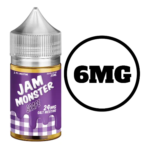 [Q-2649-16] JAM MONSTER 100ML (6mg, Grape)