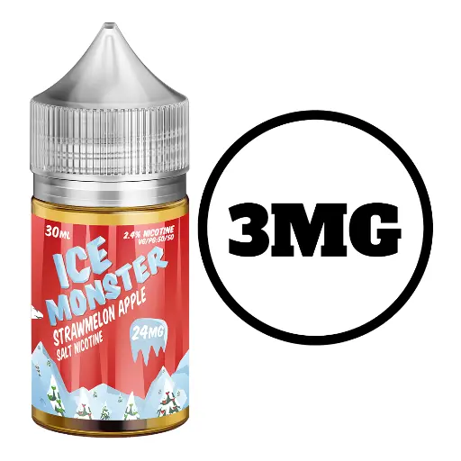 [Q-2635-05] ICE MONSTER 100ML (3mg, Strawmelon Apple)
