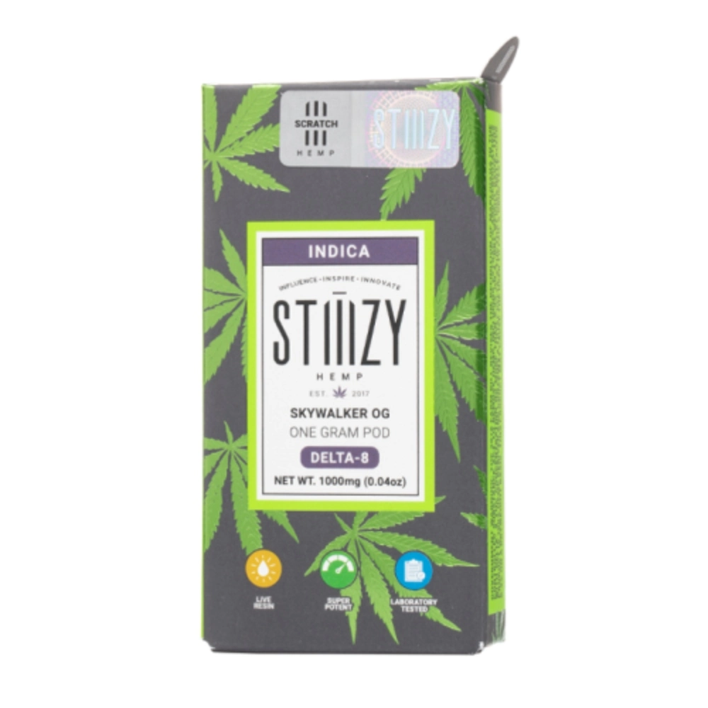 [T-1200-01] STIIIZY - DELTA 9 GUMMIES 15PC (Sour Apple HYBRID)