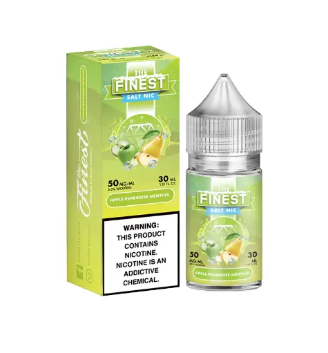 [Q-3675-03] THE FINEST SALTNIC 30ML (50mg, Apple Pearadise Menthol)
