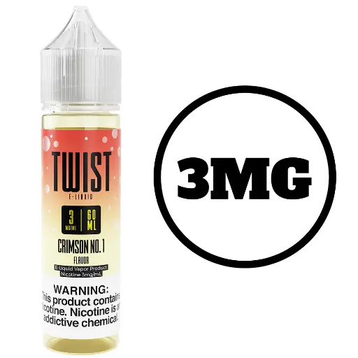 [Q-3800-02] TWIST E-LIQUID 120ML (6mg, Crimson No. 1)