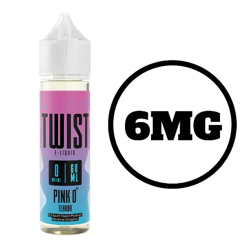 [Q-3800-03] TWIST E-LIQUID 120ML (6mg, Pink 0*)