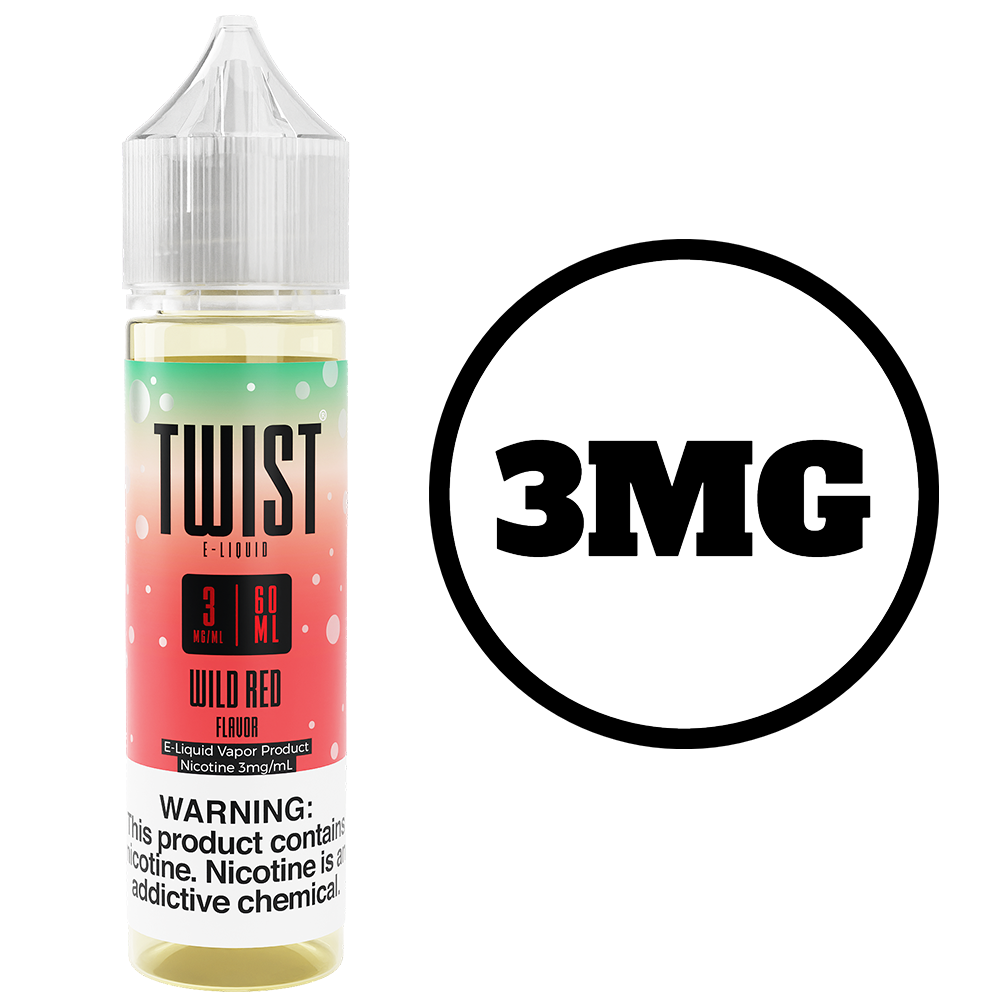[Q-3800-08] TWIST E-LIQUID 120ML (3mg, Menthol 1)