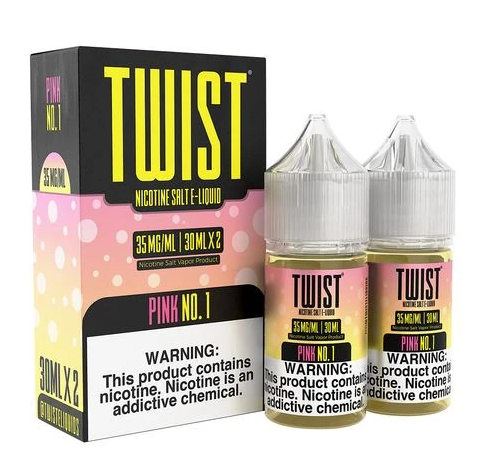 [Q-3801-06] TWIST E-LIQUID 30ML 2X (50mg, Pink 1)
