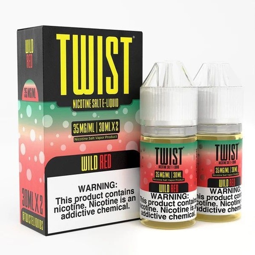[Q-3801-07] TWIST E-LIQUID 30ML 2X (35mg, Wild Red)