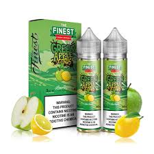 [Q-3674-42] THE FINEST 2X60ML (6mg, Green Apple Citrus)