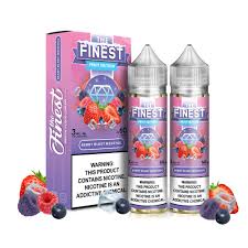 [Q-3674-46] THE FINEST 2X60ML (3mg, Berry Blast Menthol)