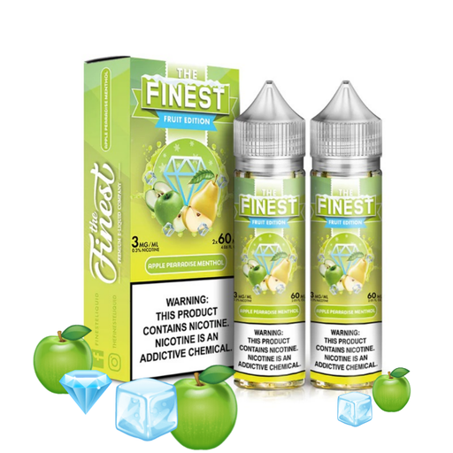 [Q-3674-17] THE FINEST 2X60ML (6mg, Apple Pearadise Menthol)