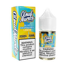 [Q-1627-22] CLOUD NURDZ SALTS 30ML (25MG, Blue Raspberry Lemon)