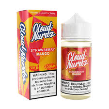 [Q-1625-13] CLOUD NURDZ 100ML (6mg, Strawberry Mango)