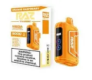 [Q-3209-33] RAZ TN9000 DISPOSABLE VAPE 5PK 12ML (Orange Raspberry)