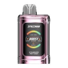 [Q-3601-12] SPACEMAN PRISM 20K DISPOSABLE VAPE 18ML (Strawberry Mint Candy)