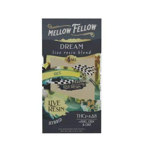 [T-1185-05] MELLOW FELLOW LIVE RESIN 4ML DISPOSABLE (GG5)