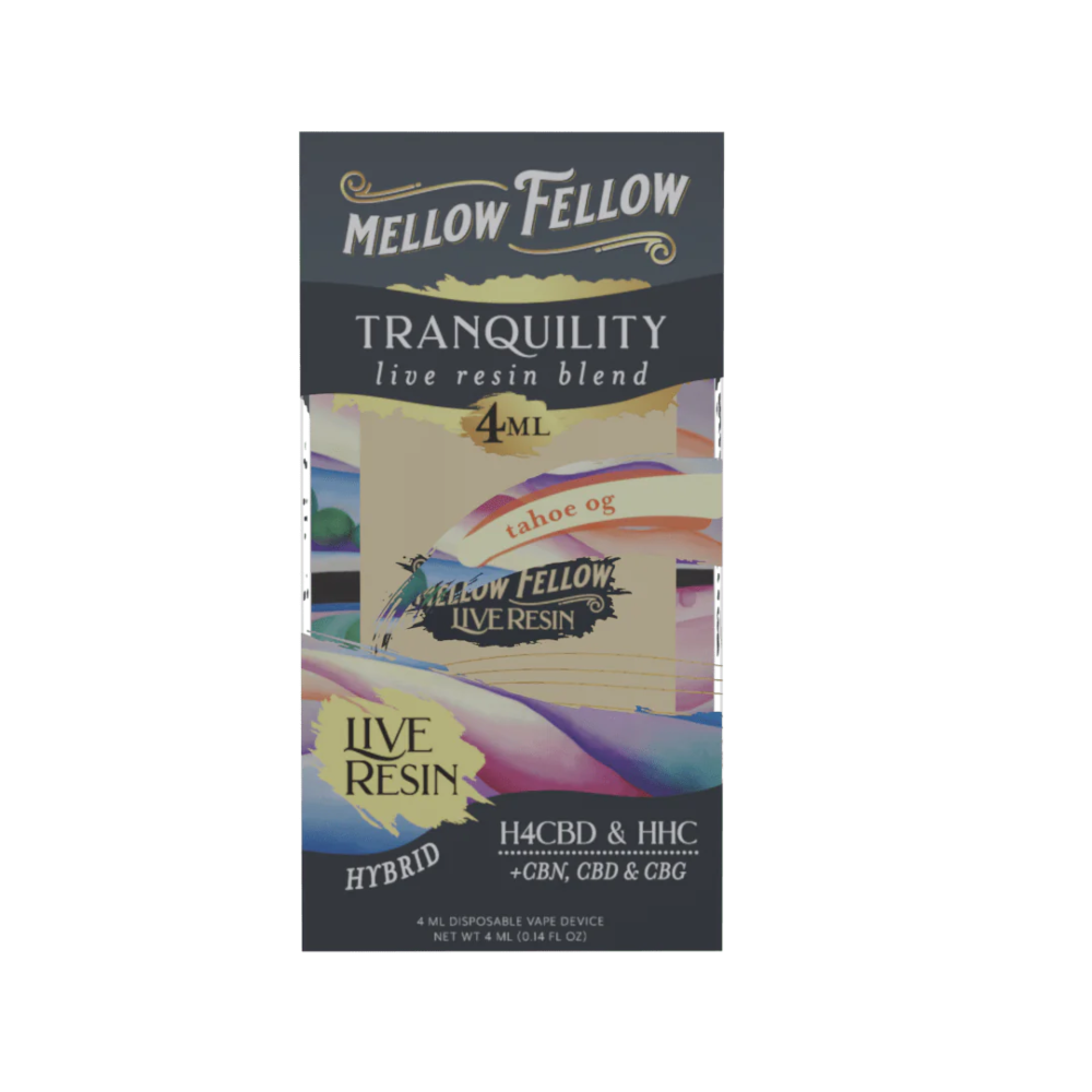 MELLOW FELLOW LIVE RESIN 4ML DISPOSABLE 6pk Box