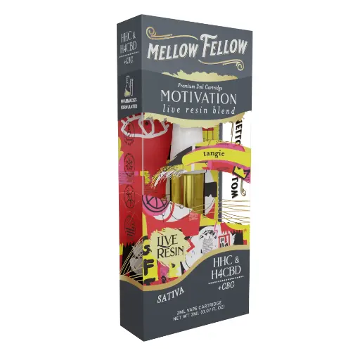 [T-1183-09] MELLOW FELLOW LIVE RESIN 2ML CARTRIDGE (Tangie)