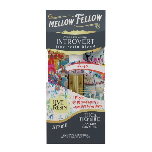 [T-1183-02] MELLOW FELLOW LIVE RESIN 2ML CARTRIDGE (AK-47)