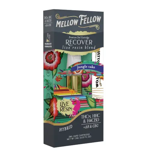 [T-1183-03] MELLOW FELLOW LIVE RESIN 2ML CARTRIDGE (Jungle Cake)