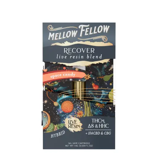 [T-1182-05] MELLOW FELLOW LIVE RESIN 1ML CART (Space Candy)