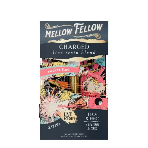 [T-1182-07] MELLOW FELLOW LIVE RESIN 1ML CART (Rocket Fuel)