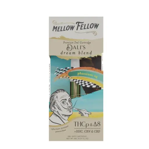 [T-1172-02] MELLOW FELLOW 2ML CARTRIDGE 6pk Box (Platinum OG)