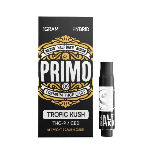 [T-1079-05] HALF BAK'D PRIMO THC-P 1GRAM CART (Tropical Kush)