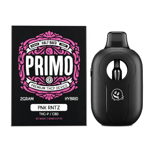 [T-1080-05] HALF BAK'D PRIMO THC-P 2GRAM DISPOSABLE (Pink Runtz)