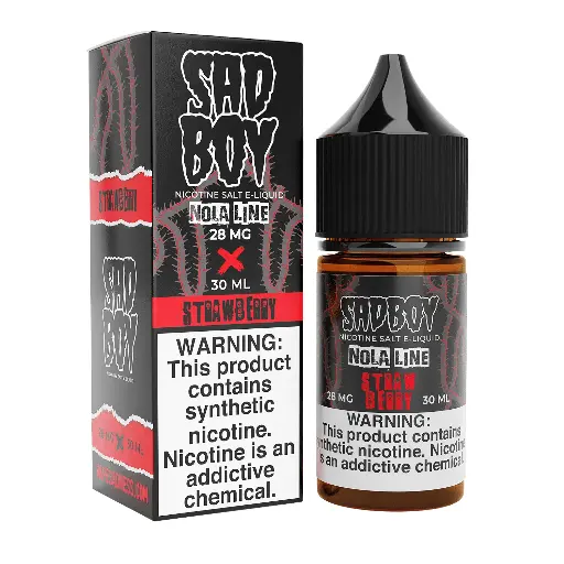 [Q-3285-33] SADBOY SALTS 30ML (28mg, Berry Nola)