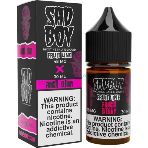 [Q-3285-35] SADBOY SALTS 30ML (48mg, Punch Berry)