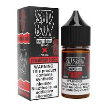 [Q-3285-02] SADBOY SALTS 30ML (48mg, Strawberry Blood)