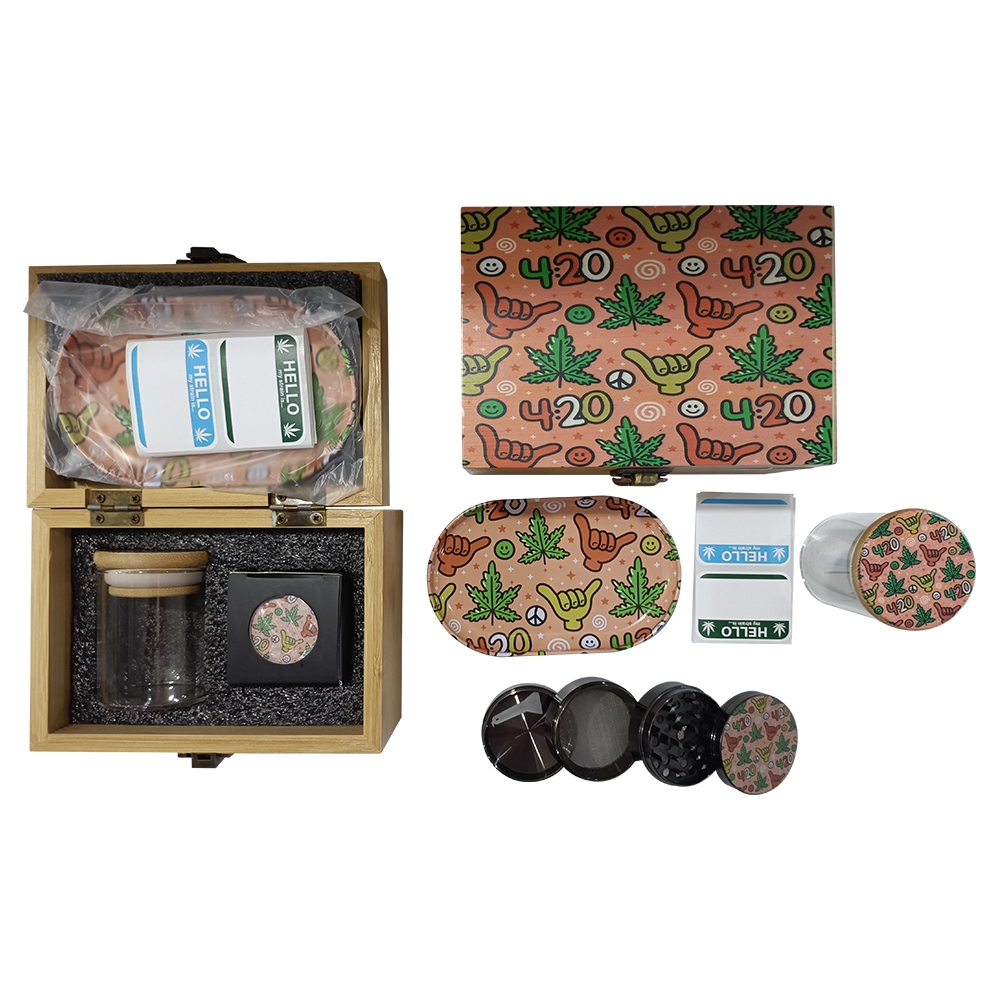 [Q-4107-16] WOODEN KIT (Blush Botanics)