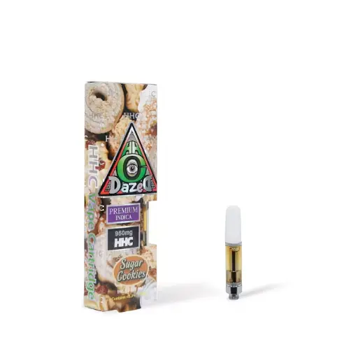 [T-1046-02] DAZED HHC 1 GRAM CARTS 5PK (Sugar Cookies)