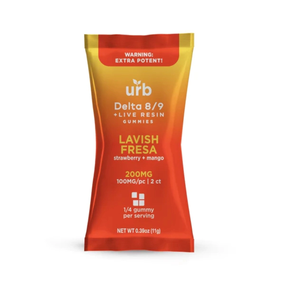 [T-1131-01] LIFTED MADE URB D8/D9 50PK GUMMIES (Lavish Fresa)