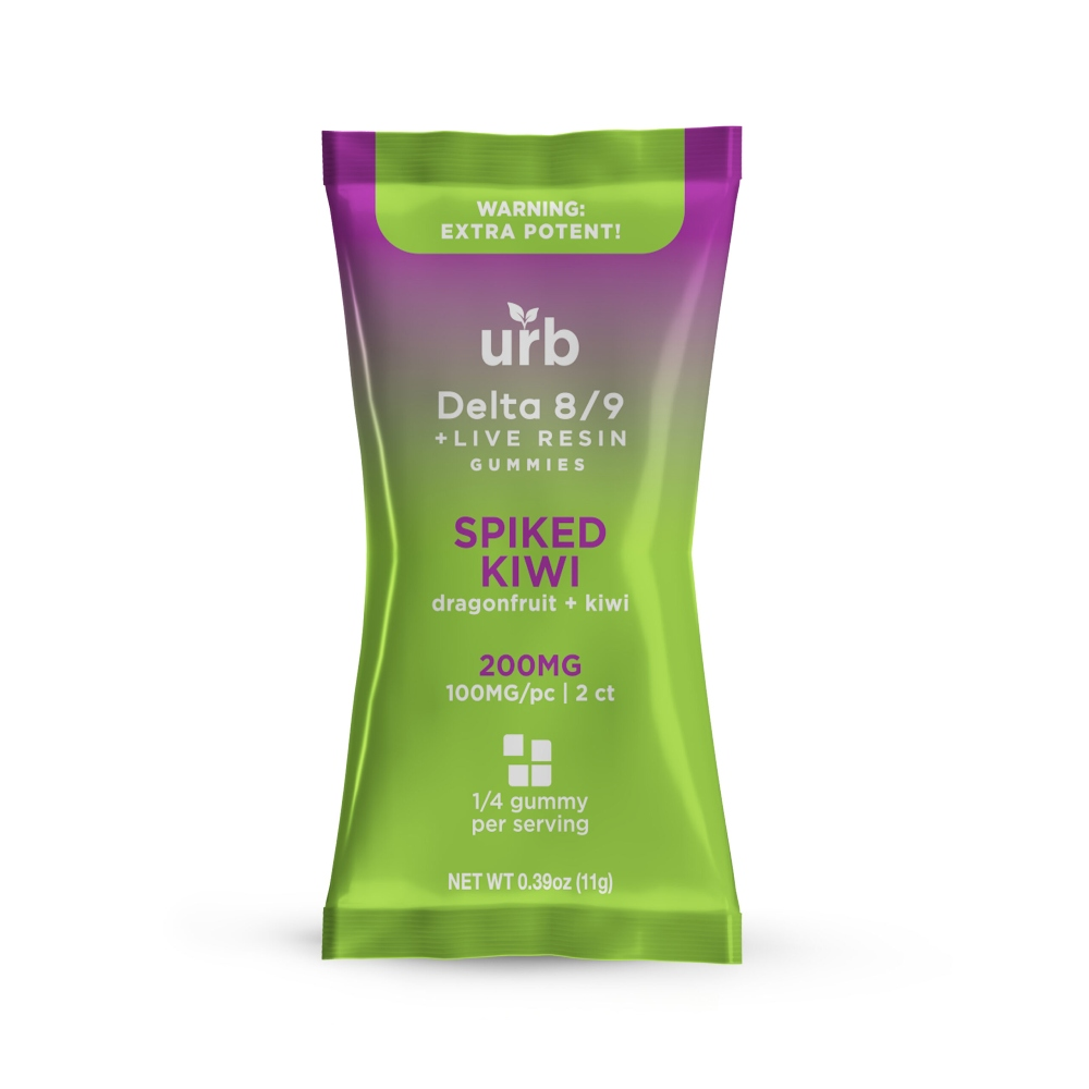 [T-1131-04] LIFTED MADE URB D8/D9 50PK GUMMIES (Spiked Kiwi)