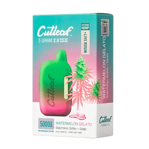 [T-1026-06] CUTLEAF THC A Live Rosin 5 GRAM (Watermelon Gelato)