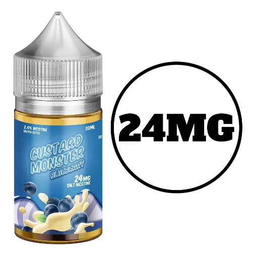[Q-1671-01] CUSTARD MONSTER SALT 30ML (24MG, Blueberry)