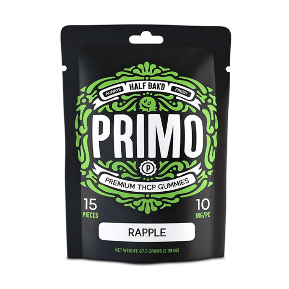 [T-1087-02] HALF BAKE'D THCP PRIMO 15CT GUMMY (Rapple)