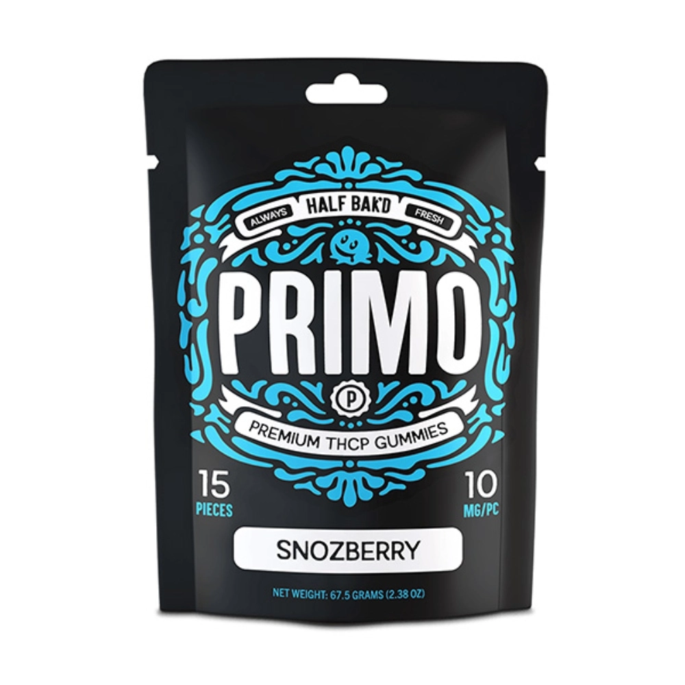 [T-1087-04] HALF BAKE'D THCP PRIMO 15CT GUMMY (Snozberry)