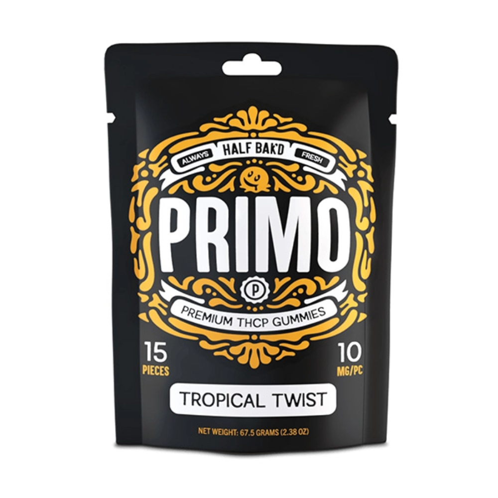 [T-1087-05] HALF BAKE'D THCP PRIMO 15CT GUMMY (Tropical Twist)